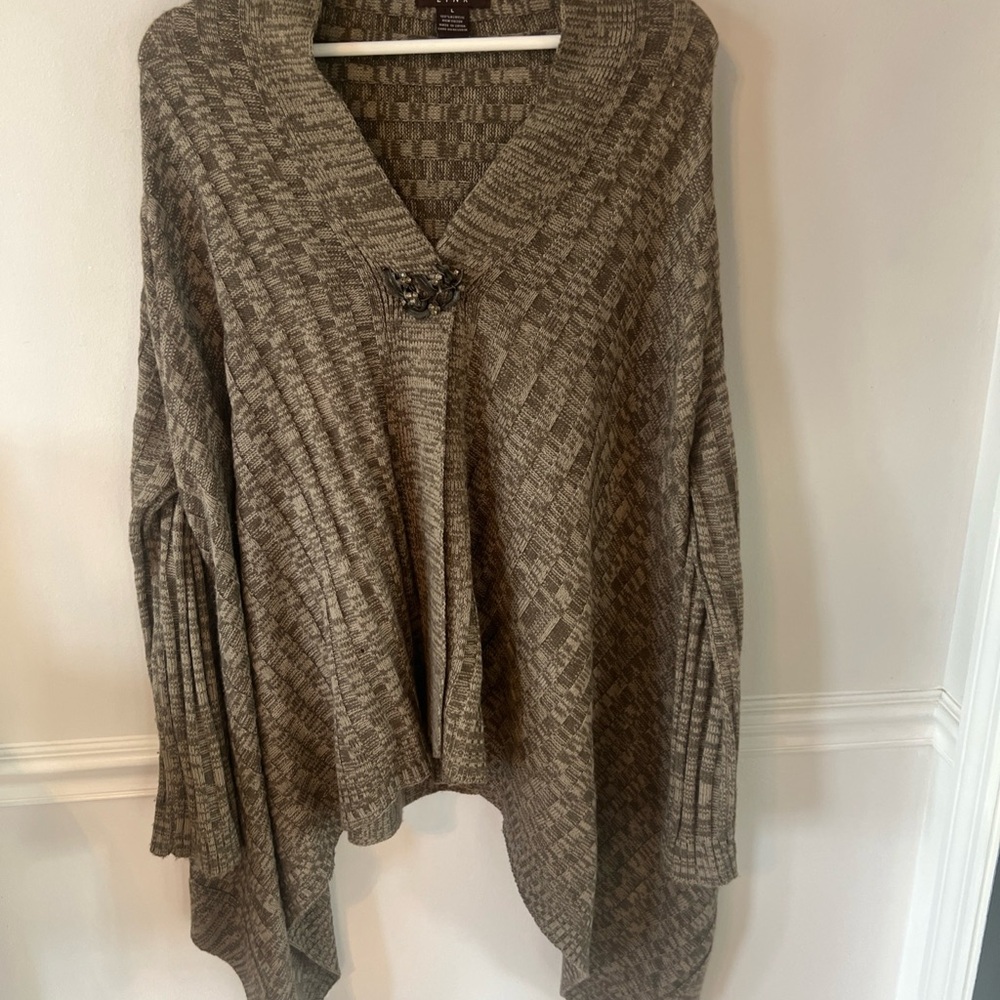Link Women's Taupe Knit Cardigan